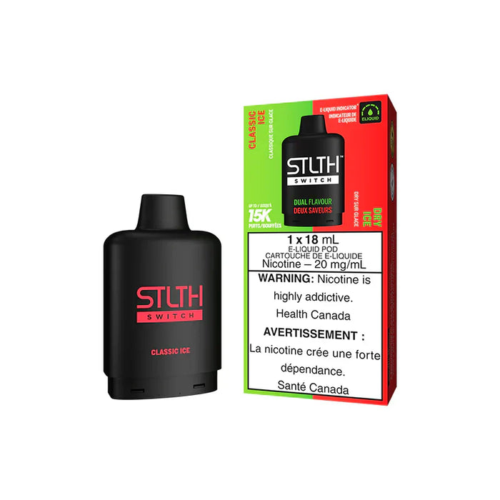 STLTH Loop 2 Switch 15k Puff Replacement Pod 18ml **NO CHARGE BATTERY**