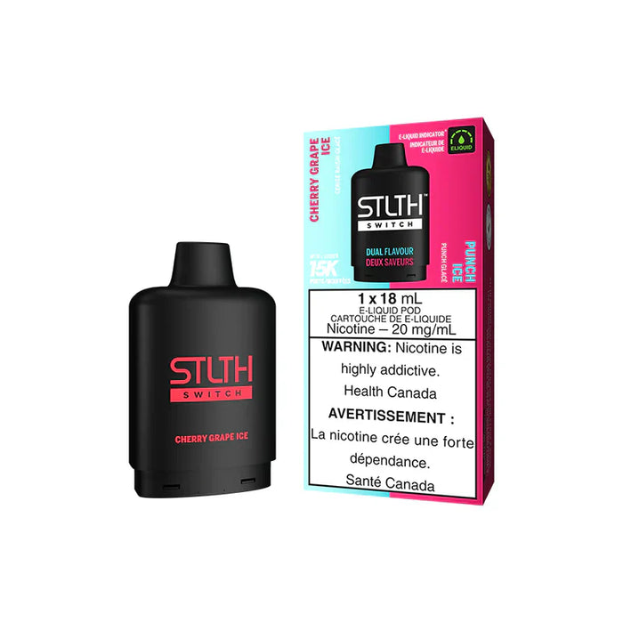 STLTH Loop 2 Switch 15k Puff Replacement Pod 18ml **NO CHARGE BATTERY**