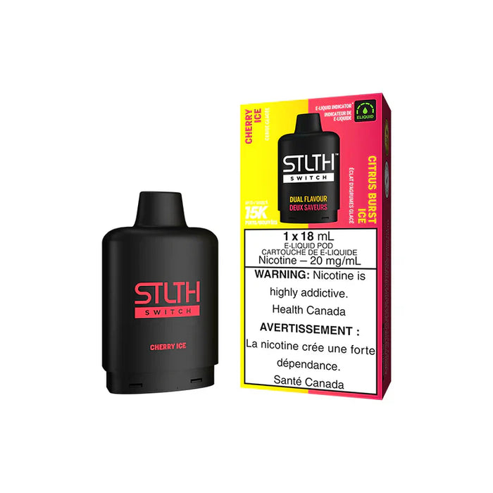 STLTH Loop 2 Switch 15k Puff Replacement Pod 18ml **NO CHARGE BATTERY**