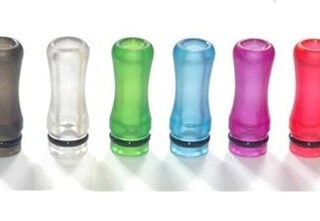 [clearance] smoky clear delrin drip tips