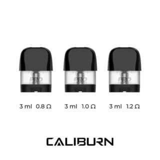 uwell caliburn x replacement pods 2 pack 3ml