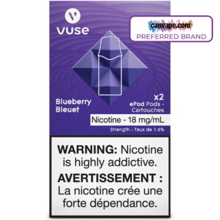 vuse blueberry epod replacement pods