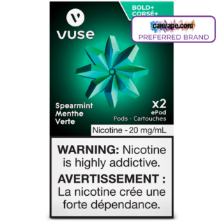 vuse spearmint bold+ epod replacement pods