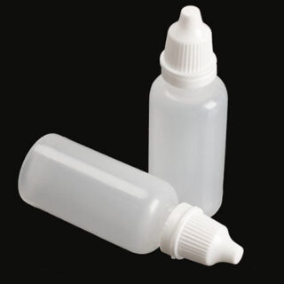 10ml dropper bottle with white childproof cap