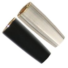 ego cone atomizer cover black or stainless