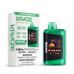 Kraze HD Mega 20k Rechargeable Disposable Vape 20ml