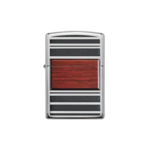 Zippo Lighter - Wood Emblem with Pipe Insert