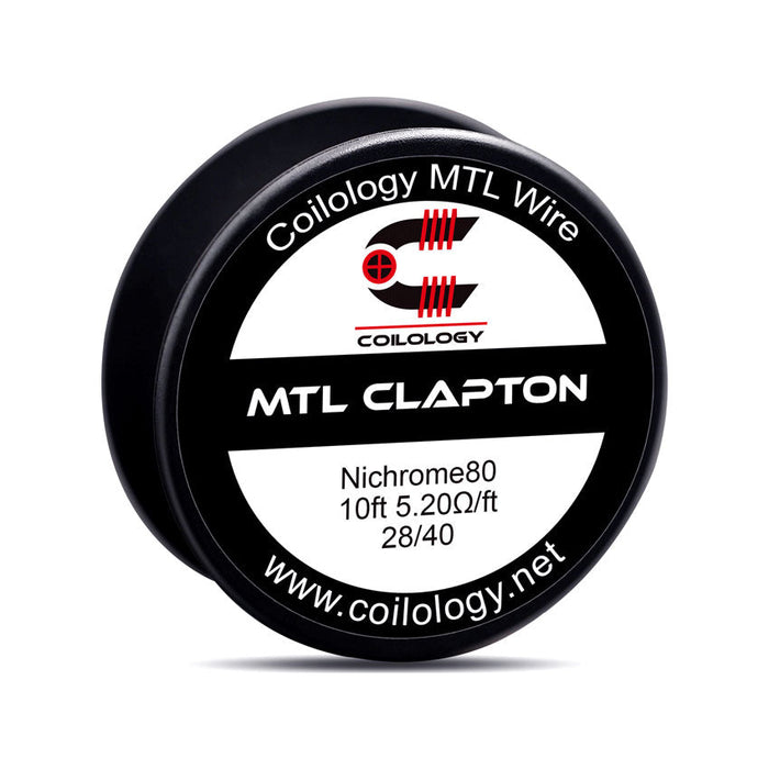 10ft Coilology NI80 MTL Clapton Spool Wire, 10ft Coilology NI80 MTL Clapton Spool Wire,
