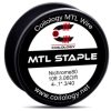 10ft Coilology Ni80 MTL Staple Spool Wire