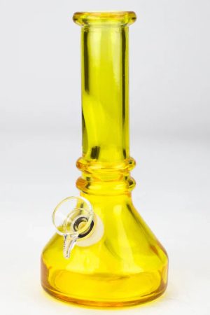 6" Heavy Colour Soft Glass Water Bong
