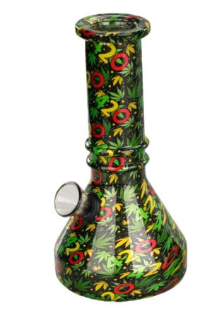 6” Kush 420 Vivid Vault Beaker Bong
