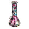 6” Sugar Skulls Vivid Vault Beaker Bong