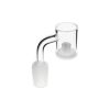 90° Domeless Banger w/ Opaque Bottom Thermal Core - Flat Male - 19mm,