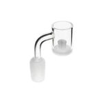 90° Domeless Banger w/ Opaque Bottom Thermal Core - Flat Male - 19mm