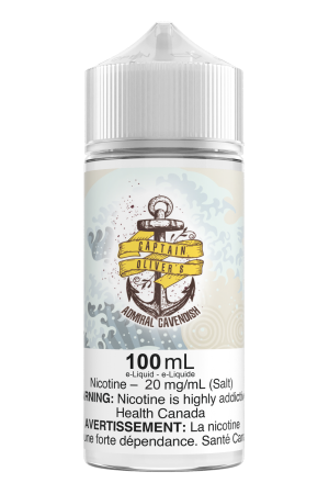 Captain Oliver's 100mL Salts - Admiral Cavendish