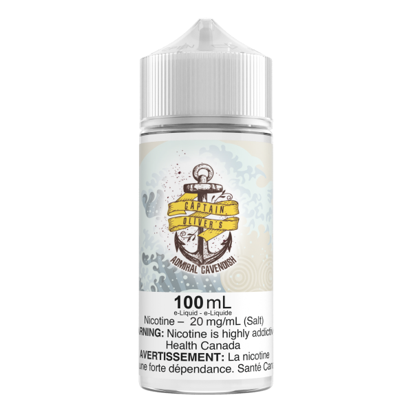 Captain Oliver's 100mL Salts - Admiral Cavendish