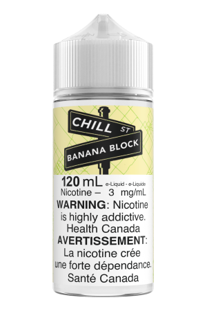 Chill St. 120mL E-liquid - Banana Block