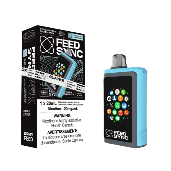 [Clearance] Feed Sync 25k Puff 20mL Rechargeable Disposable Vape