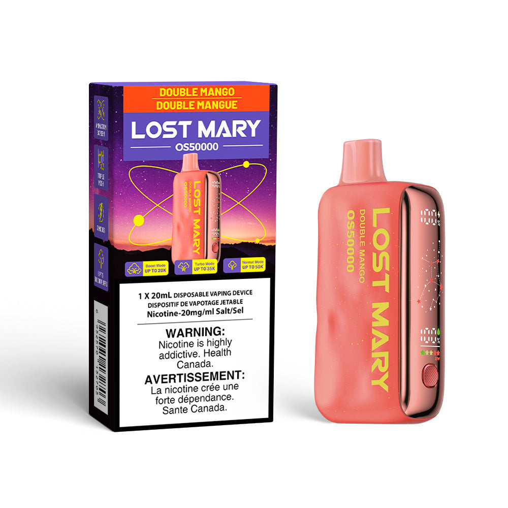 [CLEARANCE] Lost Mary OS50K Rechargeable Disposable Vape 20mL,