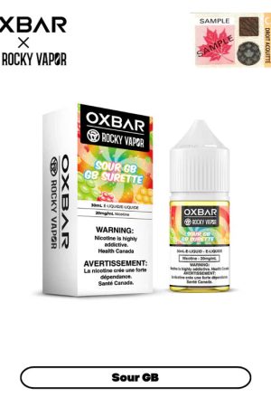 [CLEARANCE] Rocky Vapor x Oxbar E-Liquids - S GB