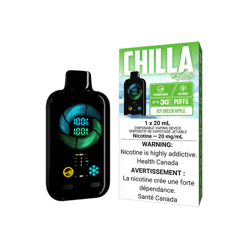 [CLEARANCE] Zilla Chilla Rechargeable Disposable Vape 20mL,