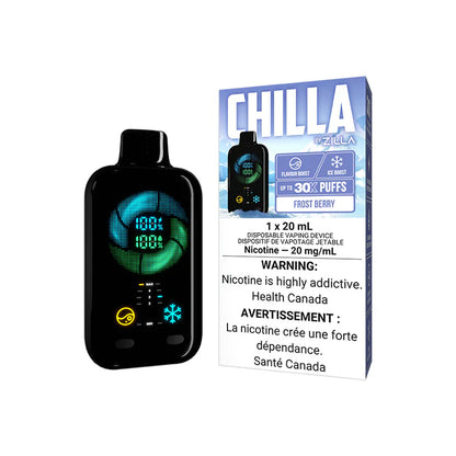 [CLEARANCE] Zilla Chilla Rechargeable Disposable Vape 20mL,
