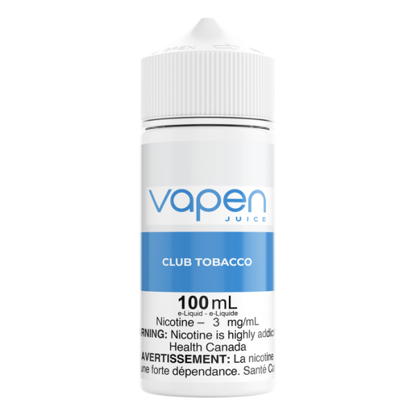 Club Tobacco - Vapen Juice *New Name Same Flavour,