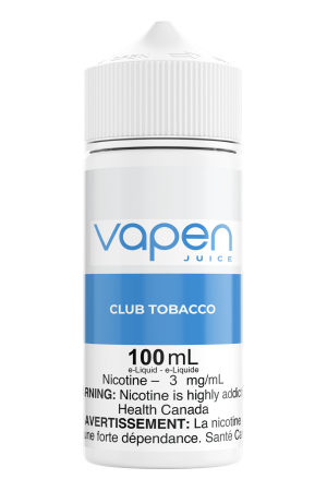 Club Tobacco - Vapen Juice *New Name Same Flavour