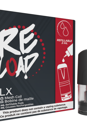 CLX STLTH Re Load Compatible Refillable Pods 2 Pcs 0.8ohm 2ml