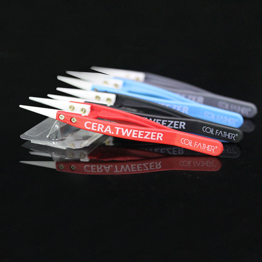 Coil Father Elastic Ceramic Tweezers Grey Coil Father Elastic Ceramic Tweezers Grey