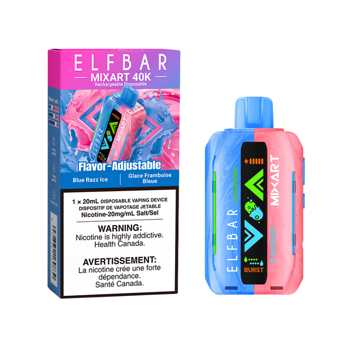 Elf Bar MixArt Disposable Vape 20mL, 2 Elf Bar MixArt Disposable Vape 20mL,