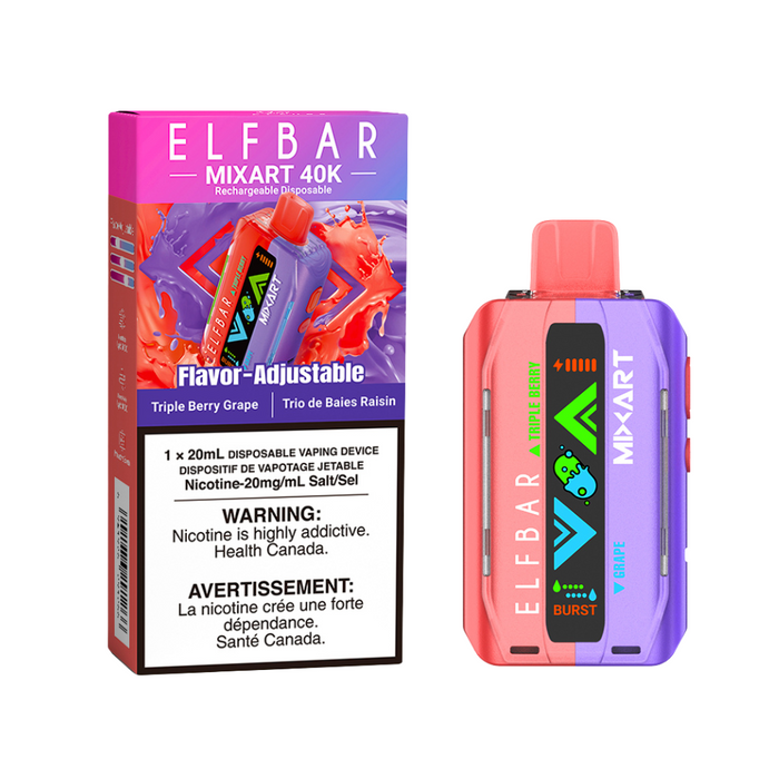 Elf Bar MixArt Disposable Vape 20mL, 10 Elf Bar MixArt Disposable Vape 20mL,