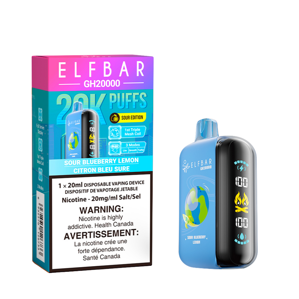 ELF Bar Rechargeable Disposable Vape GH20000 Puff Elfbar 20ml,