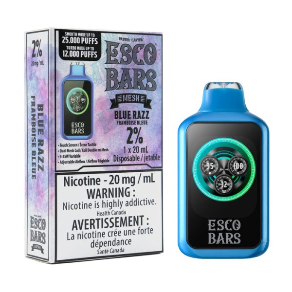 Esco Bars Rechargeable Disposable Vape 20mL,