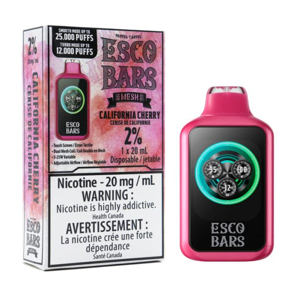 Esco Bars Rechargeable Disposable Vape 20mL,