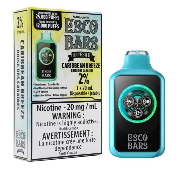 Esco Bars Rechargeable Disposable Vape 20mL,