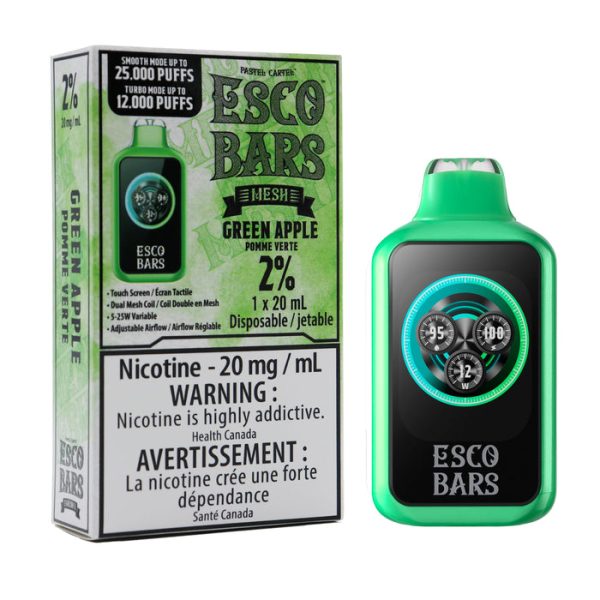 Esco Bars Rechargeable Disposable Vape 20mL,