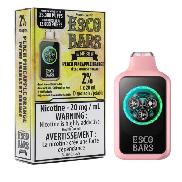 Esco Bars Rechargeable Disposable Vape 20mL,
