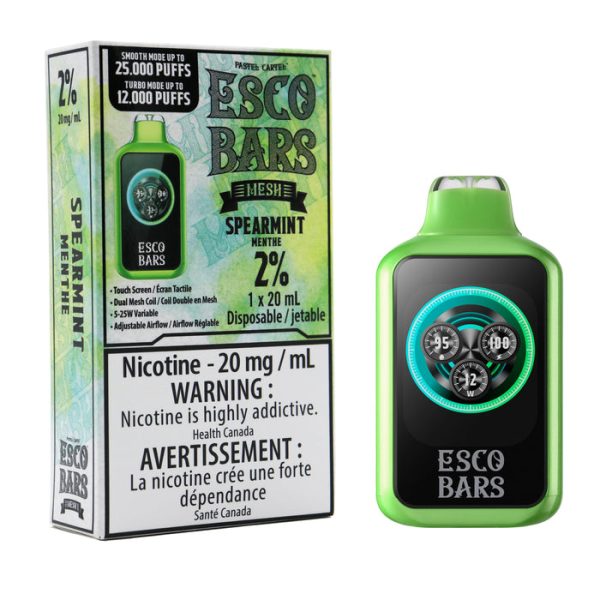 Esco Bars Rechargeable Disposable Vape 20mL,