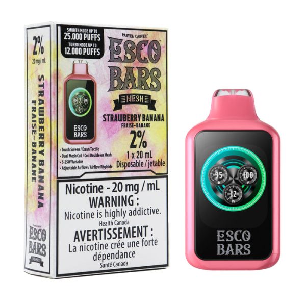 Esco Bars Rechargeable Disposable Vape 20mL,