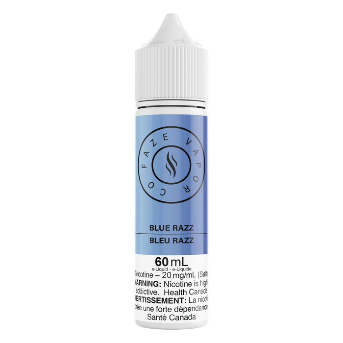Faze Vapor Co 60mL Salts - Blue Razz, Faze Vapor Co 60mL Salts - Blue Razz,