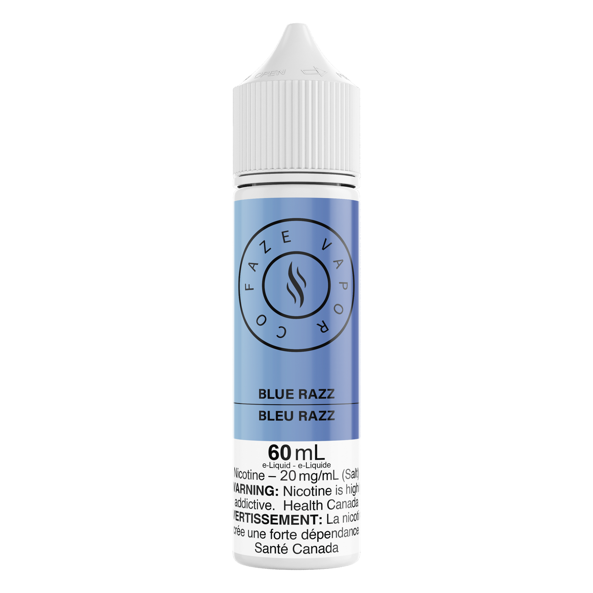 Faze Vapor Co 60mL Salts - Blue Razz Faze Vapor Co 60mL Salts - Blue Razz