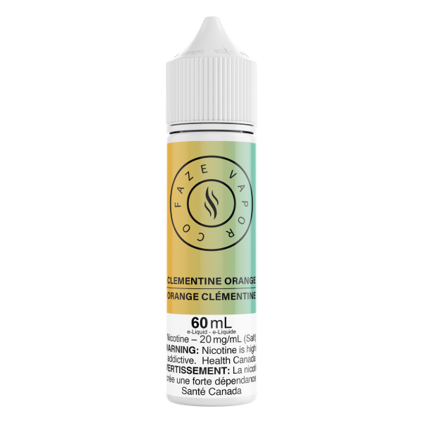 Faze Vapor Co 60mL Salts - Clementine Orange