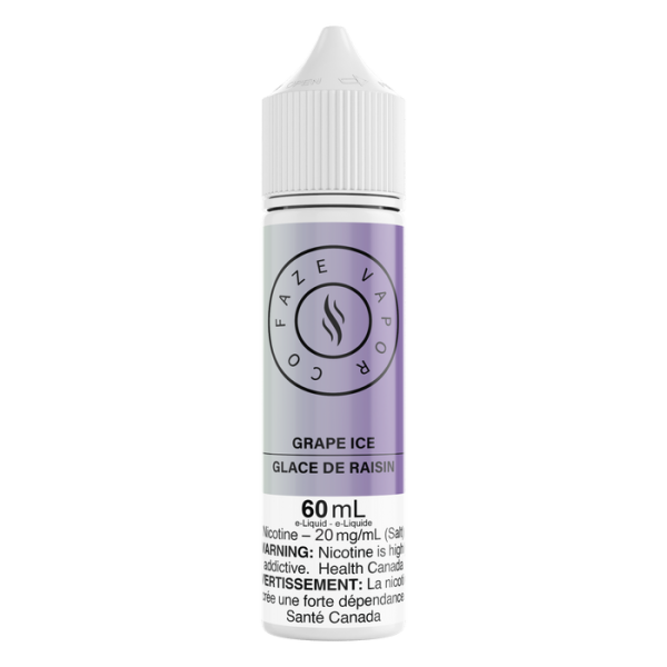 Faze Vapor Co 60mL Salts - Grape Ice,