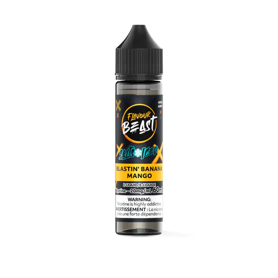 Flavour Beast E-Liquid 60mL Salts - Blastin' Banana Mango, Flavour Beast E-Liquid 60mL Salts - Blastin' Banana Mango,