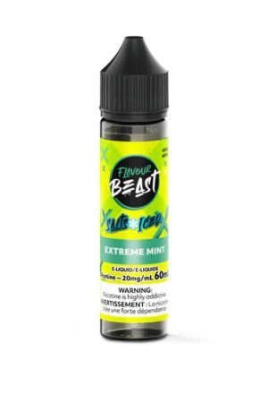 Flavour Beast E-Liquid 60mL Salts - Extreme Mint Iced