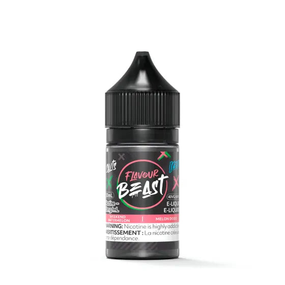 Flavour Beast E-Liquid - Weekend Watermelon Iced, 2 Flavour Beast E-Liquid - Weekend Watermelon Iced,