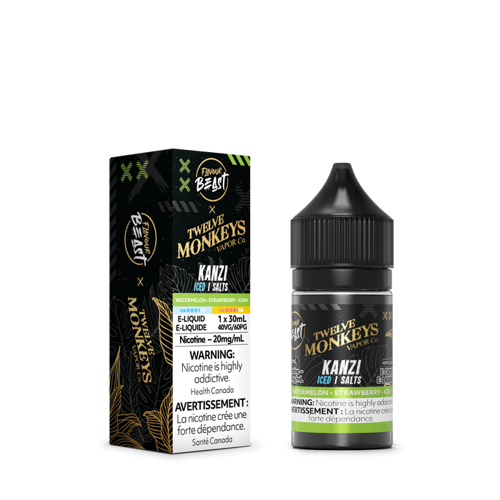 Flavour Beast x Twelve Monkeys E-Liquid - Kanzi Iced, Flavour Beast x Twelve Monkeys E-Liquid - Kanzi Iced,
