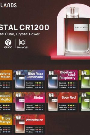 Funky Lands Crystal by ElfBar CR1200 Puff Disposable Vape 2ml