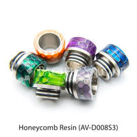FV 810 Honeycomb Drip Tips Resin Colour, 3 FV 810 Honeycomb Drip Tips Resin Colour,